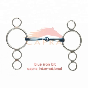 Capra-Oem Mors de cheval anglais en acier inoxydable Dutch Gag - Couleur naturelle - Product Image 1