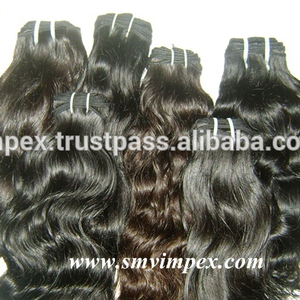 100% Naturel Remy Extension de Cheveux Bruts Double Trame Machine Cuticule Aligné 100% Waft Tissage de Cheveux Humains - Product Image 3