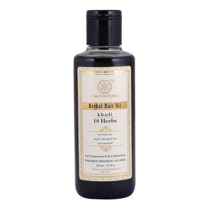 Aceite Capilar Ayurvédico de 18 Hierbas, Sin Parabenos ni Minerales, Nutrición Profunda para el Crecimiento del Cabello, Marca Privada OEM ODM, Suministro al por Mayor - Product Image 1
