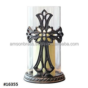 Bougeoir Fête De Mariage Décor À La Maison Bougeoir En Métal Et Verre - Product Image 6