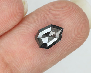 เพชรทรงโบราณขนาด 1.00 กะรัต แบบสอลท์แอนด์เพปเปอร์ ราคาขายส่ง, เพชรแบบสอลท์แอนด์เพปเปอร์ 8 มม. - Product Image 5