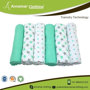 <span class=keywords><strong>Indian</strong></span> Leverancier Biologische Katoenen Baby Burp Doek - Product Image 5