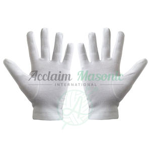 Nouveau Design Franc-Maçon Blanc Maçonnique 100% Coton - Product Image 3