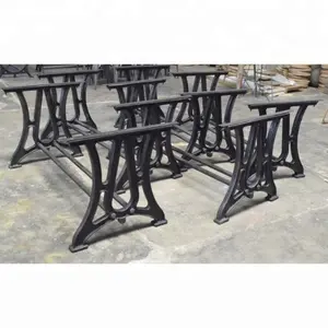 工业复古设计铸铁餐桌腿对