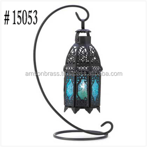ตกแต่งงานแต่งงานโมร็อกโกโคมไฟด้านข้างตารางตกแต่งโคมไฟเทียนที่มีขาตั้ง - Product Image 2