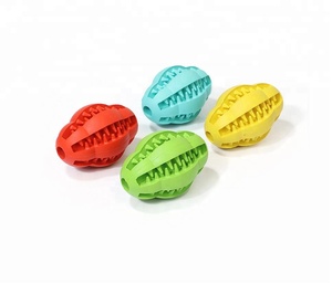 Gâteries à mâcher en caoutchouc de style rugby durables et écologiques pour chiens - Product Image 4