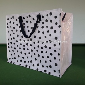 PP ทอถุงช้อปปิ้งที่มีซิปโลโก้ของคุณ - Product Image 1