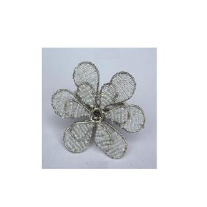 Vaisselle de haute qualité porte-anneau de serviette perles de verre en cristal dans n'importe quelle couleur événement de mariage rond de serviette décoratif - Product Image 4