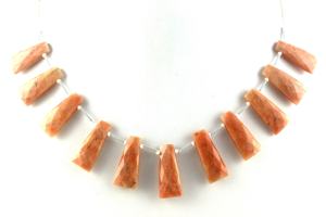 Cuentas de Briolette facetadas con forma de jaspe, piedra Natural de primera calidad, cristal indio, venta al por mayor - Product Image 4