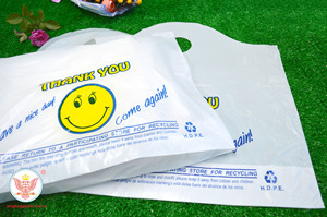 ถุงผ้าแบบมีรูระบายความร้อนด้วย HDPE และ LDPE มีแผ่นพลาสติกพีอีสำหรับนำออกและนำกลับบ้านบรรจุภัณฑ์ชั้นนำสำหรับรองเท้า - Product Image 6