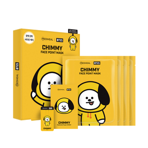 Máscara de cuidados com a pele, maquiagem coreana, cosméticos, bts para o rosto bt21 (7 tipos)