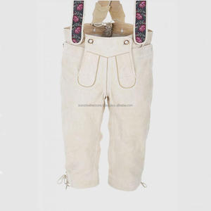 Trachten traditionnel bavarois Oktoberfest maternité Lederhosen pour hommes grande taille Anti-rides daim Shorts brodé allemand - Product Image 1