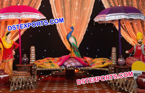 Punjabi bailando pareja estatua hermosa fibra tallada estatua últimas estatuas Punjabi EE. UU. - Product Image 4