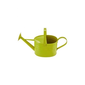 Venta caliente Fabricante de la India Metal galvanizado verde acabado granja Metal riego decorativo puede para planta - Product Image 1