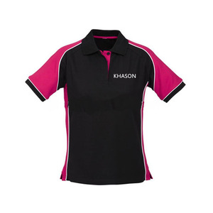 Conçu sur mesure pour hommes pour Polo 100% coton sergé tissu à séchage rapide anti-boulochage caractéristiques col en O photo imprimée - Product Image 6