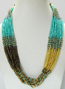 Collier de perles Teen Sensation Pyoth avec chaînes de brins plaquées or Article de fête de mariage et de cadeau à la mode - Product Image 3