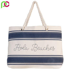Sac de plage écologique en toile de coton imprimé, pour les courses, résistantes à l'eau, fourre-tout, fait sur mesure, 1 pièce - Product Image 4