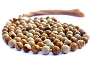 2025ภาพยอดนิยมสร้อยคอลูกปัดบทสวดมนต์108แจสเปอร์ทำมือสไตล์คลาสสิกอัญมณีมาลาสำหรับงานเลี้ยง - Product Image 2