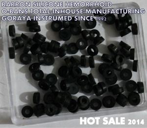 สายรัดริดสีดวงทวาร BARRON 100% ซิลิโคน (โอริง) 100 ชิ้น/แพ็ค ได้รับการรับรองมาตรฐาน CE และ ISO 13485-2016 ผลิตภัณฑ์ดูแลสุขภาพ - Product Image 6