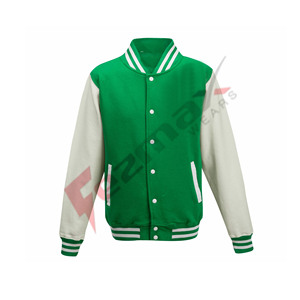 Wholesale Letterman Jacket With Leather Sleeve Sports Baseball Jacket Men Letterman Jacket For sale 2021 - Product Image 1