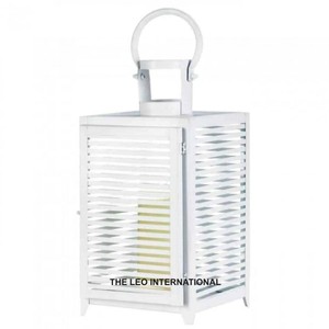 Farol Decorativo de Acero Inoxidable de Diseño Antiguo para el Hogar, Navidad y Bodas, Otros Portavelas y Faroles - Product Image 1