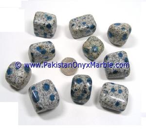 Piedra K2 (azurita en cuarzo)-piedra azul k2 - Product Image 3