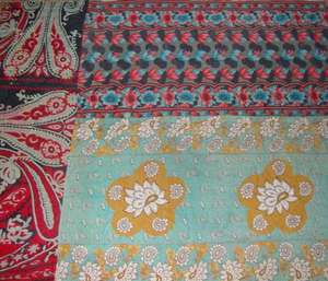 Venta al por mayor Colcha Ropa de cama Edredón Vintage Kantha Reversible Throw Patchwork Algodón Étnico Hecho a mano Manta Bohemio Edredón - Product Image 4