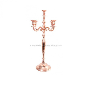NEW BULK <b>CANDELABRA</b> 5 ARMS <b>CANDELABRA</b> NEW DEIGN METAL <b>CANDELABRA</b> for WEDDING and EVENT DECORATION METAL CANDLE STAND - Product Image 4