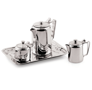 Juego de tazas de café y té de perlas modernas de acero inoxidable, calidad de grado alimenticio, para el hogar, restaurante, Hotel y cafetería - Product Image 1