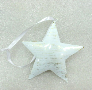 Venta caliente en forma de estrella de metal adorno colgante de Navidad decoraciones navideñas decorativas - Product Image 5