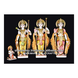 Marble <b>Ram</b> Darbar God Statue - Product Image 1