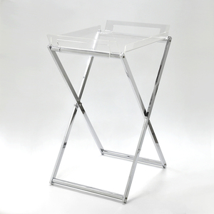 Petite table basse pliante en acrylique moderne pour salon meubles de maison - Product Image 1
