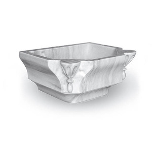 Meilleure vente, bassins en marbre exclusif Kurna bien conçus avec différents motifs disponibles au prix de gros - Product Image 1
