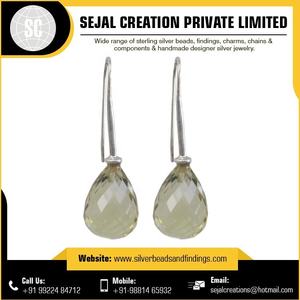 Boucles d'oreilles en diamant en argent sterling 925 pour fête de mariage et cadeau - Product Image 6