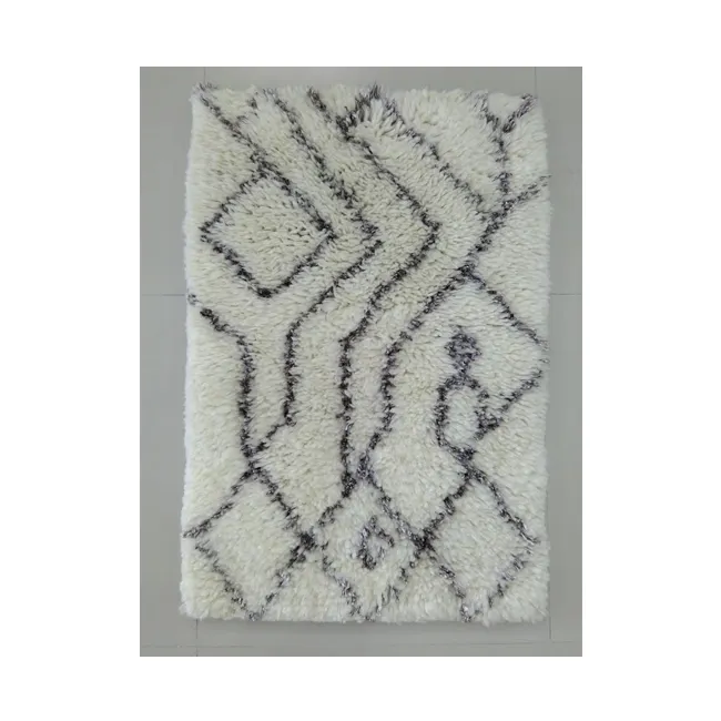 2019 Hot Sale Hand Knotted Wool Carpet Rugs for Living Room