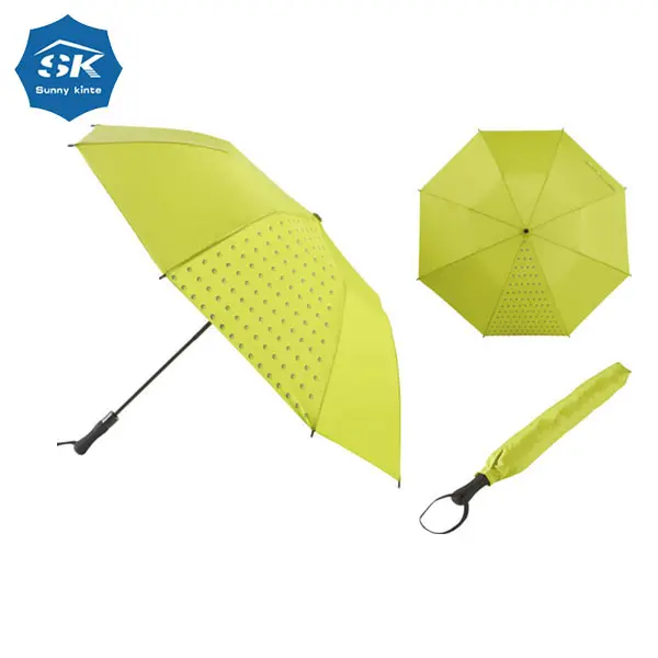 التلقائي 2 للطي umbrelas لسيدة مظلة مظلة من الشمس المظلة