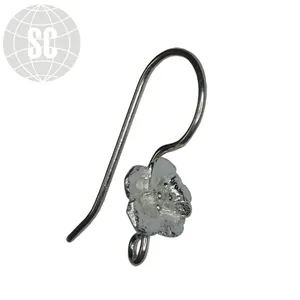 Mejor precio de mercado Diseño elegante Pin de plata esterlina Alambre de oreja Hallazgos de joyería Componente de alta calidad - Product Image 1