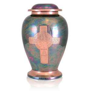 New Classic Solid Memorial Metal Brass/Aluminum Adults Human Funeral <b>Ashes</b> Cremation <b>Urns</b> American/European Style - Product Image 3