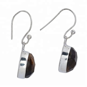 925เงินสเตอร์ลิงพร้อมชุบเงินต่างหูรูปตาเสือที่สวยงามต่างหูแฟชั่นสำหรับวันครบรอบแต่งงานหรือของขวัญ - Product Image 2