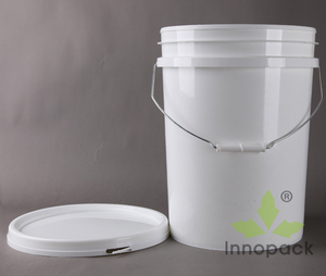 Sellador de Pintura Hermético a Prueba de Fugas, Cubeta de Plástico de 5 Galones con Asa y Tapa - Product Image 1