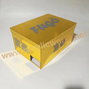 Wholesale <b>Clear</b> Acrylic Drop Front <b>Shoe</b> <b>Box</b> acrylic <b>shoe</b> <b>box</b> - Product Image 4