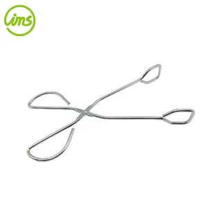 Classic 10" Chrome Plated Wire Cooking BBQ Tong