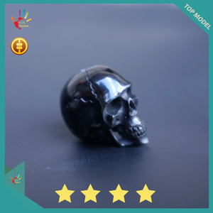 Horn Skull Carved Pendant Beads 100% From Horn Carefully Handmade in Bali <b>for</b> <b>Jewelry</b> <b>Making</b>/ Artisan Supply - Product Image 2
