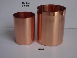 Copper Planter With Mirror Polish Home Decoration Copper Art Ware Copper Crafts Indian Handicrafts - Product Image 5