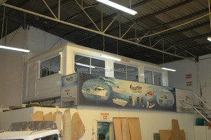 SAFTER MARINE Eco-Friendly Outdoor Decorative Polyurethane <b>Sandwich</b> <b>Panels</b> 390x750x240cm Hospital Workshop Warehouse Cold Room - Product Image 3