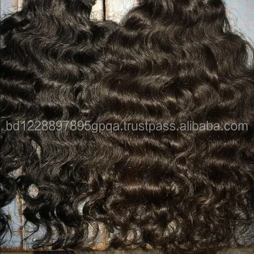 Atacado 100% não transformados remy virgem cabelo templo humano tecer cabelo indiano natural bruto