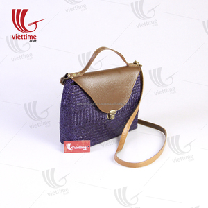 Sac à main de luxe fabriqué au Vietnam pour femme, accessoire en bambou naturel, vente en gros, - Product Image 1