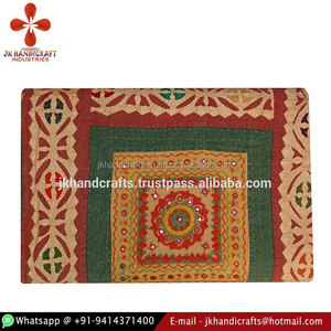 Lot en gros de couvre-lits en coton brodés à la main Kantha - Product Image 3