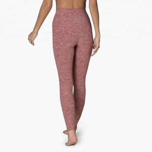 Pantalon de Yoga taille haute pour femme Leggings Scrunch Butt Motif solide Teint dans l'espace Leggings d'entraînement de Fitness Vêtements de sport confortables - Product Image 3