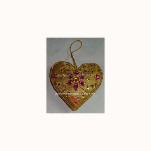Ornements de sapin de Noël en forme de cœur - Product Image 1